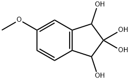 1H-Indene-1,2,2,3(3H)-tetrol, 5-methoxy- (9CI) 结构式