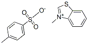 3-甲基苯并噻唑翁对甲基苯磺酸盐 结构式