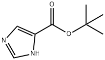 1H-Imidazole-4-carboxylicacid,1,1-dimethylethylester(9CI) 结构式