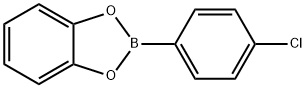 4-氯苯硼酸邻二苯酚酯 结构式