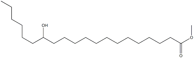 [S,(-)]-14-Hydroxyicosanoic acid methyl ester 结构式