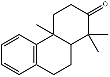 3,4,4a,9,10,10a-Hexahydro-1,1,4a-trimethyl-2(1H)-phenanthrenone 结构式