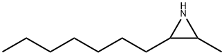 2-Heptyl-3-methylaziridine 结构式