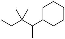 (1,2,2-Trimethylbutyl)cyclohexane 结构式