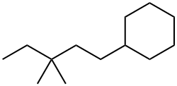 Cyclohexane, (3,3-dimethylpentyl)- 结构式