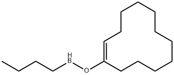 Diethyl(1-cyclododecen-1-yloxy)borane 结构式