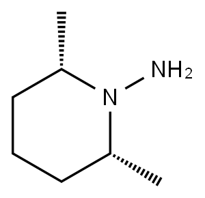 顺式-1-氨基-2,6-二甲基哌啶 结构式