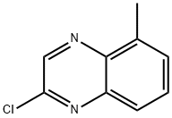 2-氯-5-甲基喹喔啉 结构式