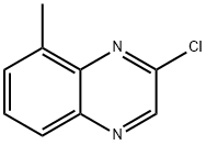 2-氯-8-甲基喹噁啉 结构式