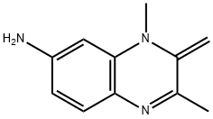 6-Quinoxalinamine,3,4-dihydro-2,4-dimethyl-3-methylene-(9CI) 结构式