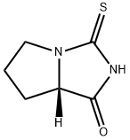 1H-Pyrrolo[1,2-c]imidazol-1-one,hexahydro-3-thioxo-,(7aS)-(9CI) 结构式