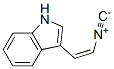 (Z)-2-(1H-Indol-3-yl)vinyl isocyanide 结构式