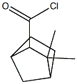 exo-3,3-dimethylbicyclo[2.2.1]heptane-2-carbonyl chloride 结构式