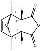 EXO-3,6-环氧-1,2,3,6-四氢邻苯二甲酸酐 结构式