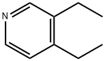 3,4-二乙吡啶 结构式