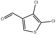 4,5-二氯噻吩-3-甲醛 结构式