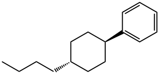 反式-4-丁基环己基苯 结构式