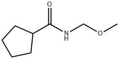 Cyclopentanecarboxamide, N-(methoxymethyl)- (9CI) 结构式