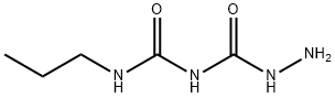 Allophanic  acid,  4-propyl-,  hydrazide  (7CI,8CI) 结构式