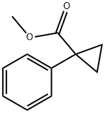 1-苯基环丙烷羧酸甲酯 结构式