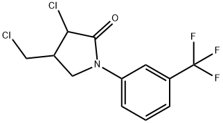 氟咯草酮 结构式