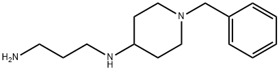 N-[1-benzylpiperidin-4-yl]propane-1,3-diamine 结构式