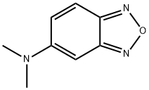 5-(Dimethylamino)-2,1,3-benzoxadiazole 结构式