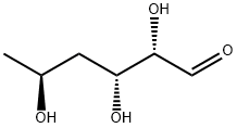 4-Deoxy-L-fucose 结构式