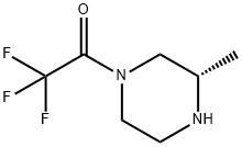 Piperazine, 3-methyl-1-(trifluoroacetyl)-, (3S)- (9CI) 结构式