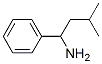 3-METHYL-1-PHENYLBUTAN-1-AMINE 结构式