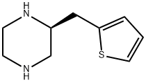 Piperazine, 2-(2-thienylmethyl)-, (2S)- (9CI) 结构式