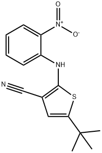 5-TERT-BUTYL-THIOPHENE-2-CARBONITRILE 结构式