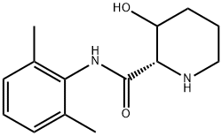 2-Piperidinecarboxamide,N-(2,6-dimethylphenyl)-3-hydroxy-,(2S)-(9CI) 结构式