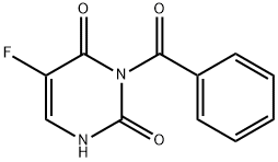 5-Fluoro-3-benzoylpyrimidine-2,4(1H,3H)-dione 结构式