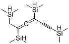(2,3-Hexadien-5-yne-1,2,4,6-tetryl)tetrakis(dimethylsilane) 结构式