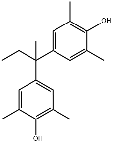 4,4'-(丁烷-2,2-二基)双(2,6-二甲基苯酚) 结构式