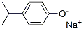 sodium p-isopropylphenolate 结构式