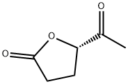(5S)-5-Acetyltetrahydrofuran-2-one 结构式