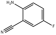 2-氨基-5-氟苯腈 结构式