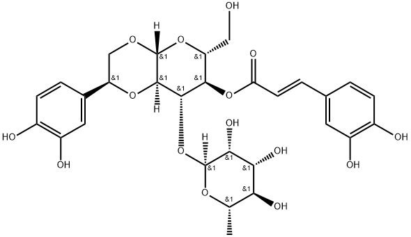 黄药苷 结构式