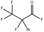 2-溴-2,3,3,3-四氟丙酰氟 结构式