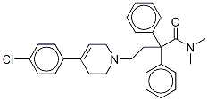 去氢洛哌丁胺 结构式