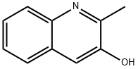 3-羟基-2-甲基喹啉 结构式