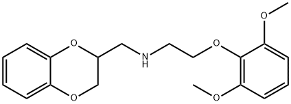 WB 4101盐酸盐 结构式
