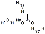 三水醋酸钠 结构式