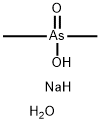二甲砷酸钠三水合物 结构式