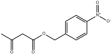 乙酰乙酸对硝基苄酯 结构式