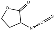 4-羟基-3-乙硫氰丁酸内酯 结构式