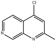 4-CHLORO-2-METHYL-1,7-NAPHTHYRIDINE 结构式