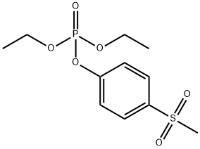 丰索磷氧化砜 结构式
